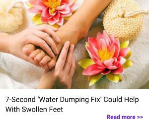 Rub Your Feet With The Petals Of This Red Flower To Fix Swelling