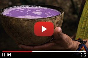 This blue recipe melts fat overnight