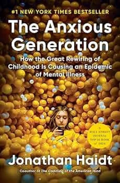 The Anxious Generation book cover