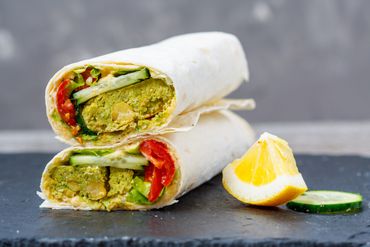 Falafel wrap 