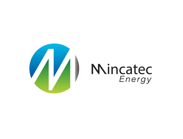 Logo of Mincatec Energy with a stylized 'M' in blue and green circle.