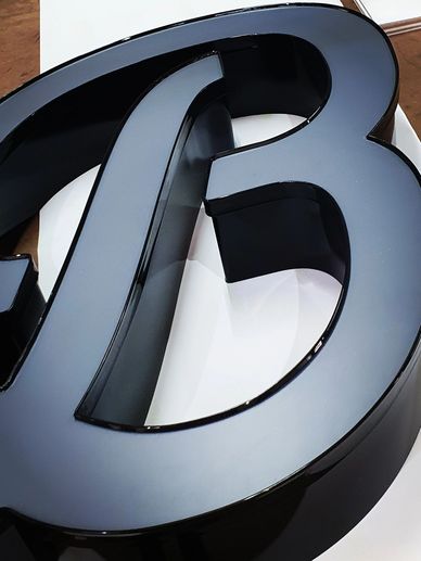 Letra 3D channel letter 