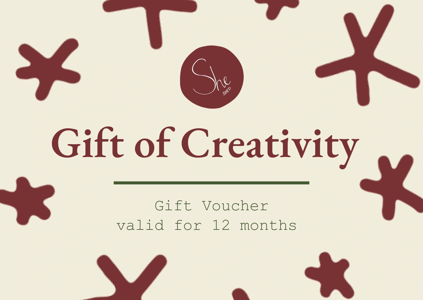 Gift Voucher for workshops