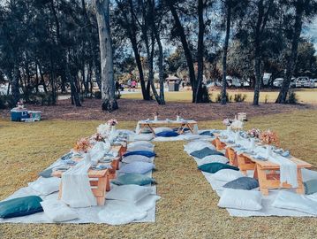 Blue Picnic Set Sunshine Coast
