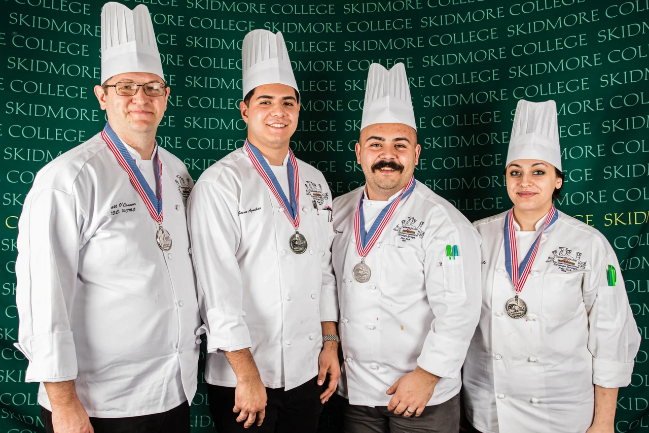 Lana and Yazan with Wee Burn Country Club Mentor - Master Chef Matt O'Connor