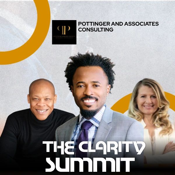 Professional group promoting The Clarity Summit by Pottinger and Associates Consulting.