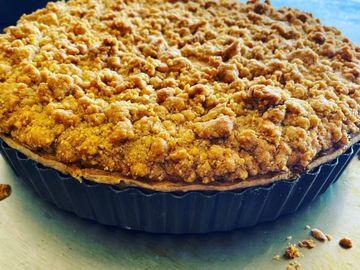 Apple Crumble Pie