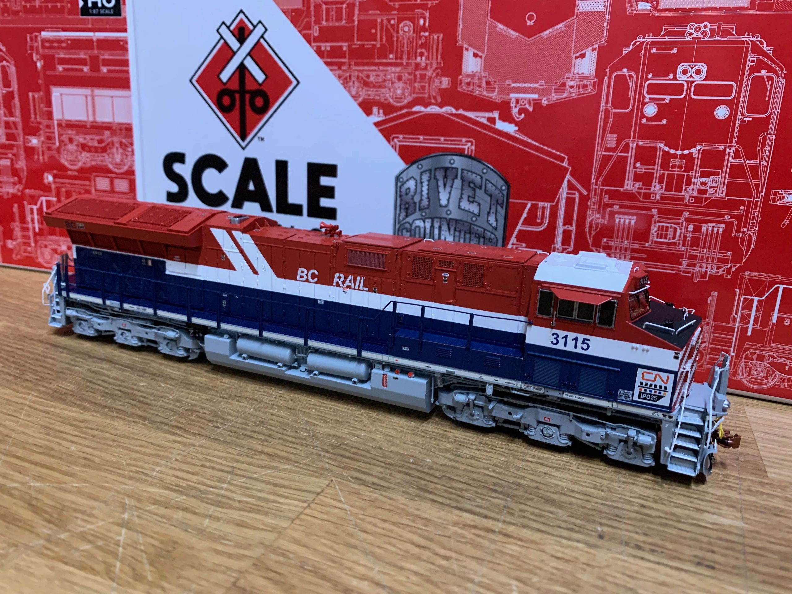 Scale N scale GE ET44AC diesel