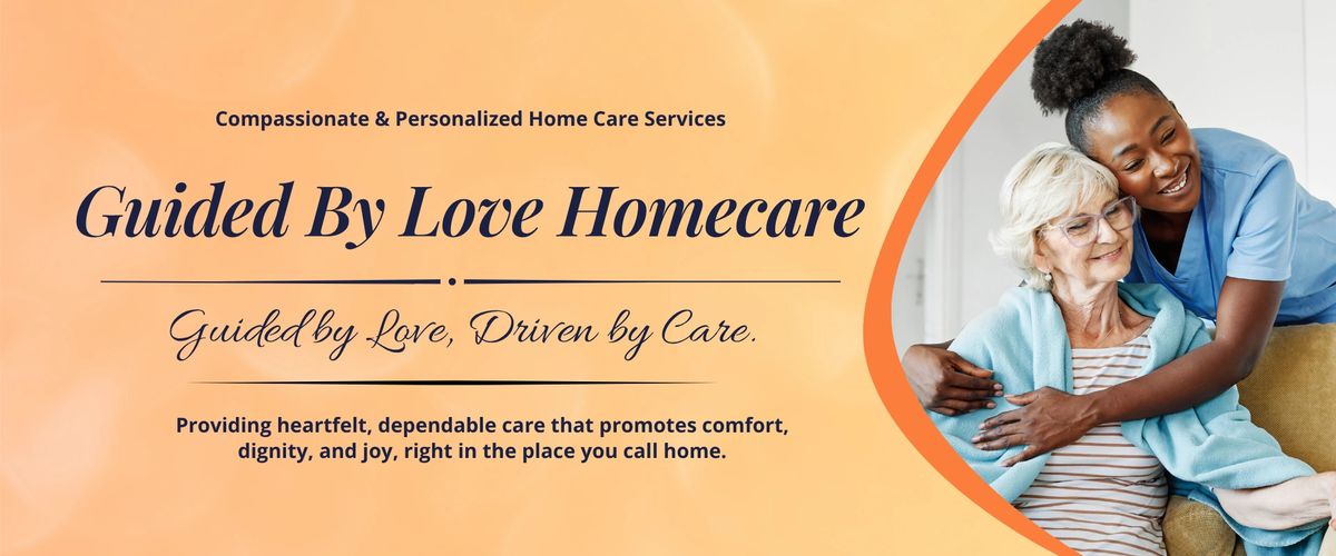 Caregiver warmly embraces elderly woman, symbolizing compassionate homecare.