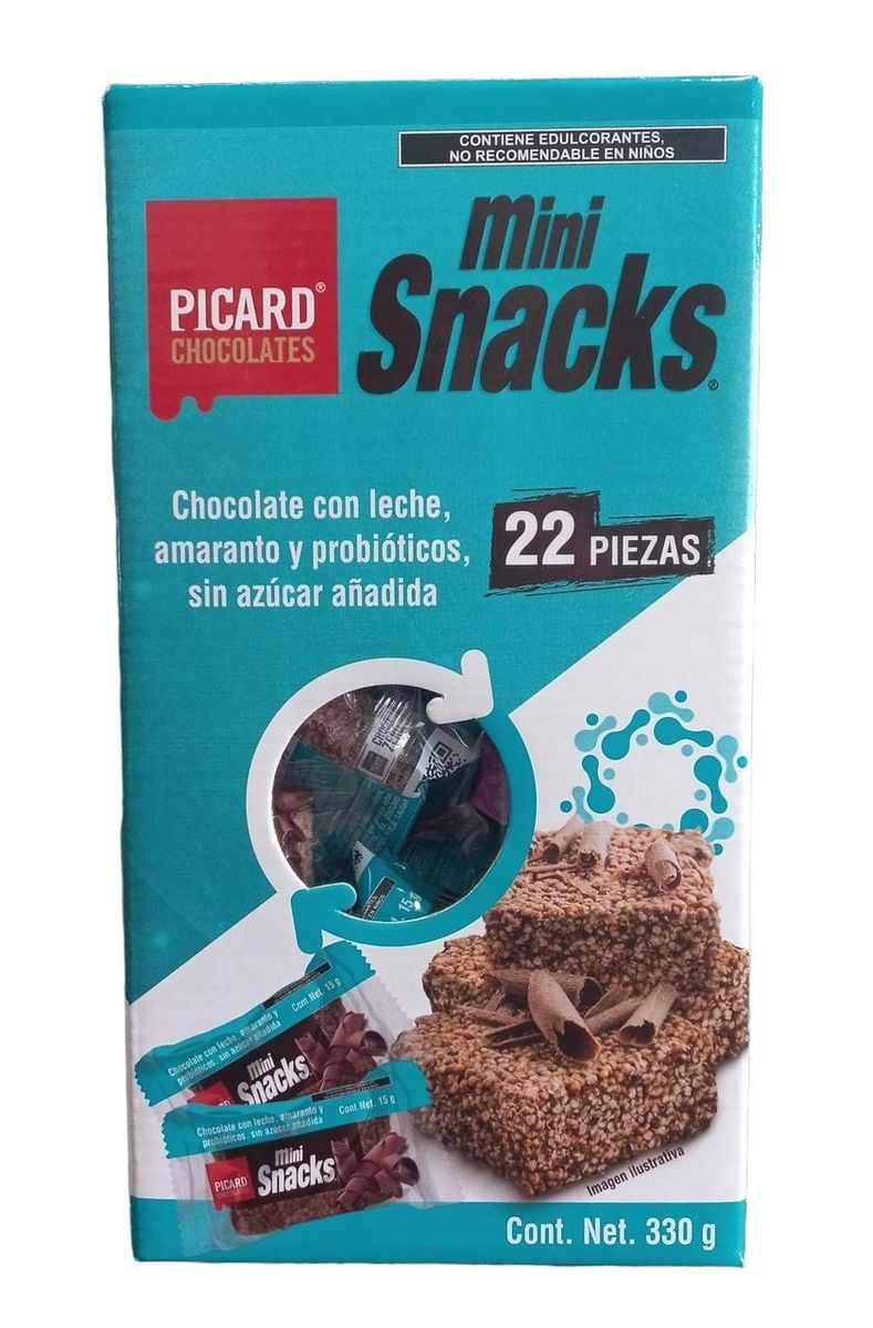 Mini Snacks 22 pzas Picard Chocolates