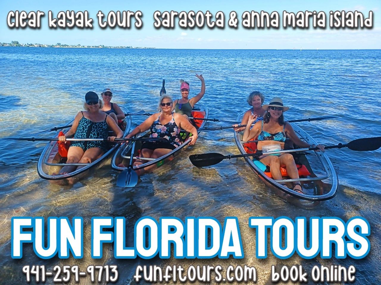 guided kayak tours anna maria island