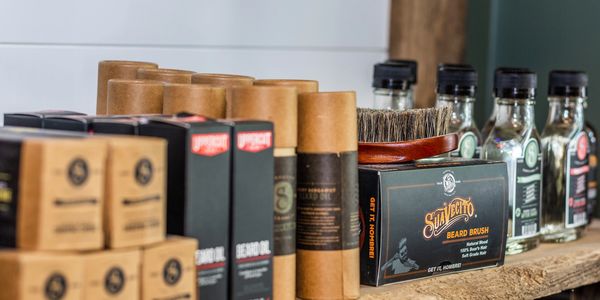 Product lineup, Suavecito branded products for the beard to the body.