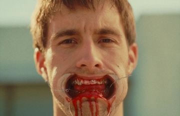 Bloody SFX braces from the short film "Say Cheese" 