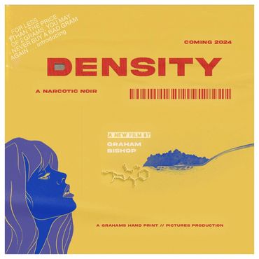 Official poster for the short film "Density"