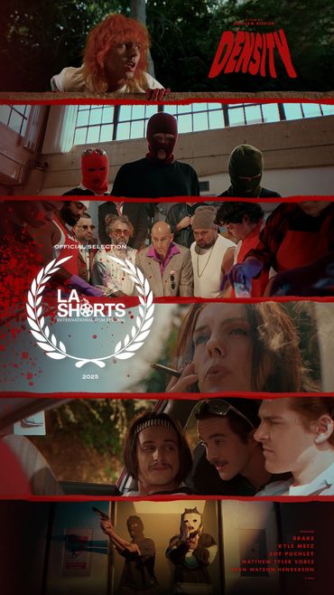 Official Poster for for short film "Density" at LA Short International Film Festival
