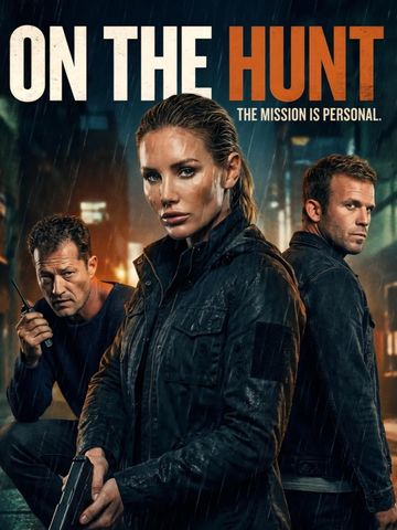 Official movie poster for the feature film "On the Hunt"