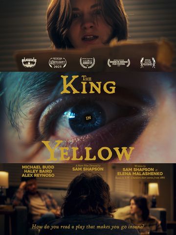 Official poster for the short film "The King in Yellow"