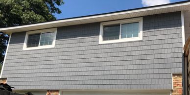 RJW Construction installs, repairs or replaces wood or vinyl siding in Dallas due to storm damage.