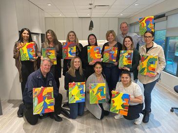 Step-by-Step paint night session