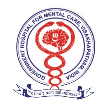 Logo of the Government Hospital for Mental Care, Visakhapatnam, India.