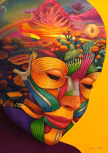 Artist: MARC SALAMAT
Title: BLISSFUL SERENITY II