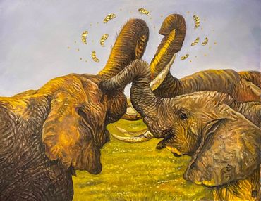 Artist: ABE OROBIA
Title: FAMILIAL LOVE