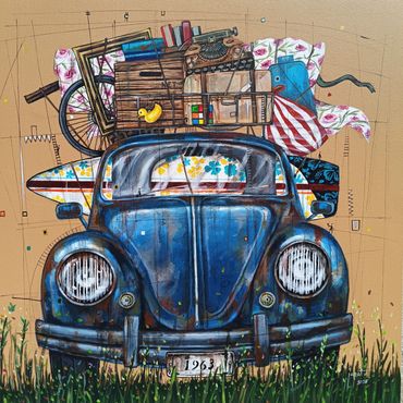 Artist: DARWIN GUEVARRA
Title: BRINGING RUST TO LIFE - BEETLE VOLKS CARGO