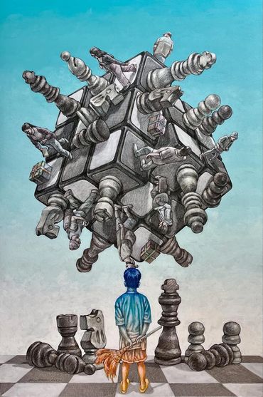 Artist: NIÑO CRIS ODOSIS
Title: PLAYFUL DESTINY 9 