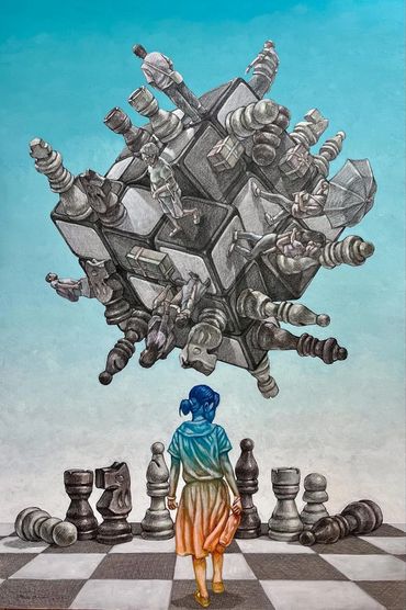 Artist: NIÑO CRIS ODOSIS
Title: PLAYFUL DESTINY 10 