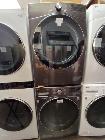 LG  WASHER AND DRYER  GAS MODEL  WM3900HBA  DLGX4201B