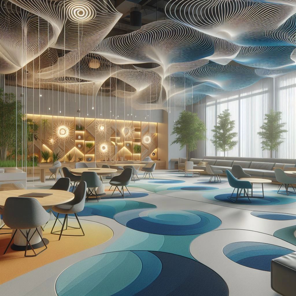 Curated visual reference: Visual Reference: Sensory Designs For Commercial Spaces