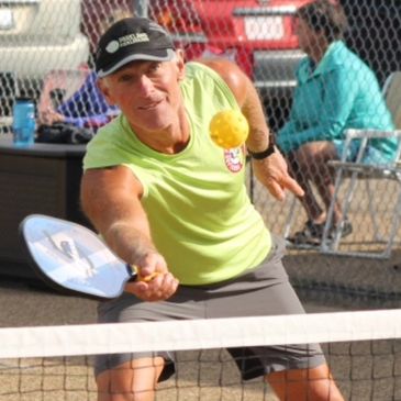 Man playing pickleball fastest growing sport in Canada
