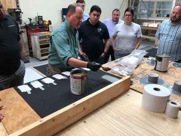 American Roofing Educators roof restoration I class