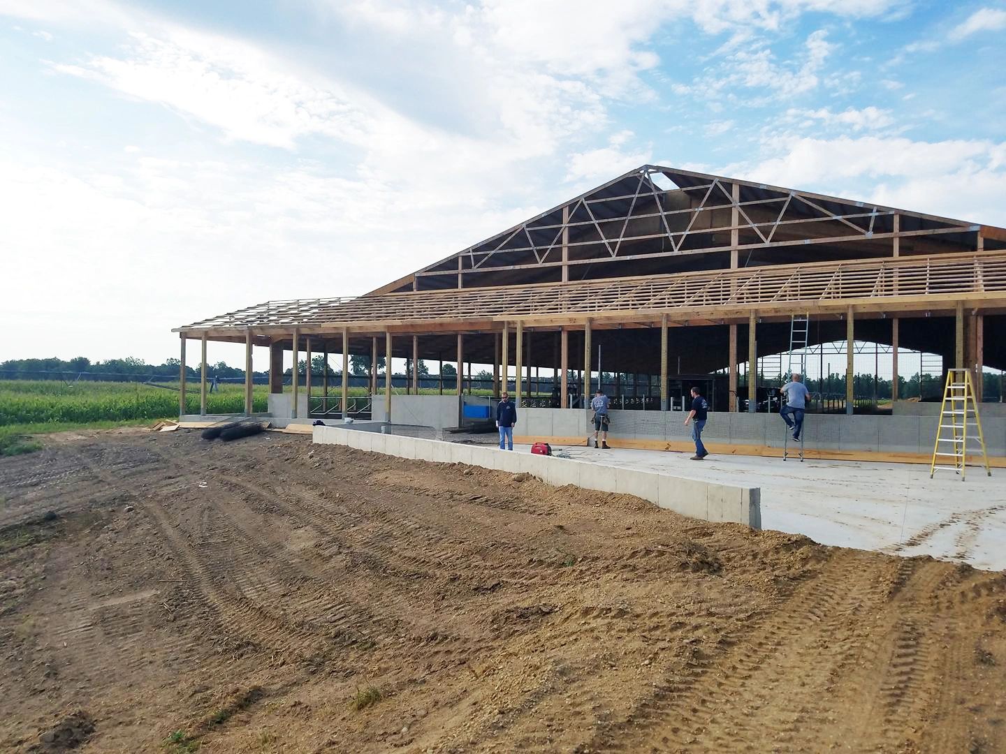 Pole Barn built by CD & JW Builders in Athens, Michigan