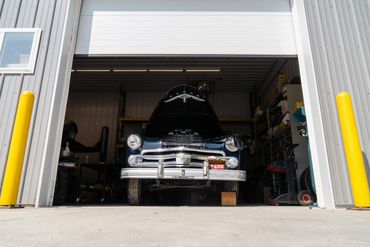 Classic Car Restoration Workshop Photos
