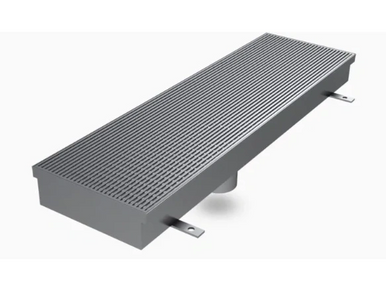 Ablution channel grating