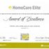 Award of excellence for 2016.
