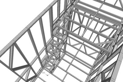 CAD-drawings, LSF-kit, LGSF