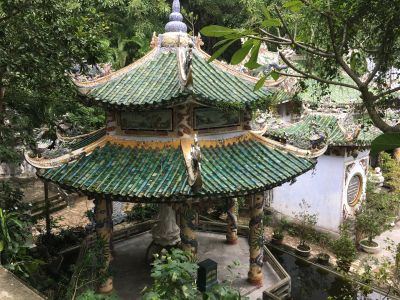 VIetnam. Temple at Marble Mountain, Da Nang, Viet Nam.