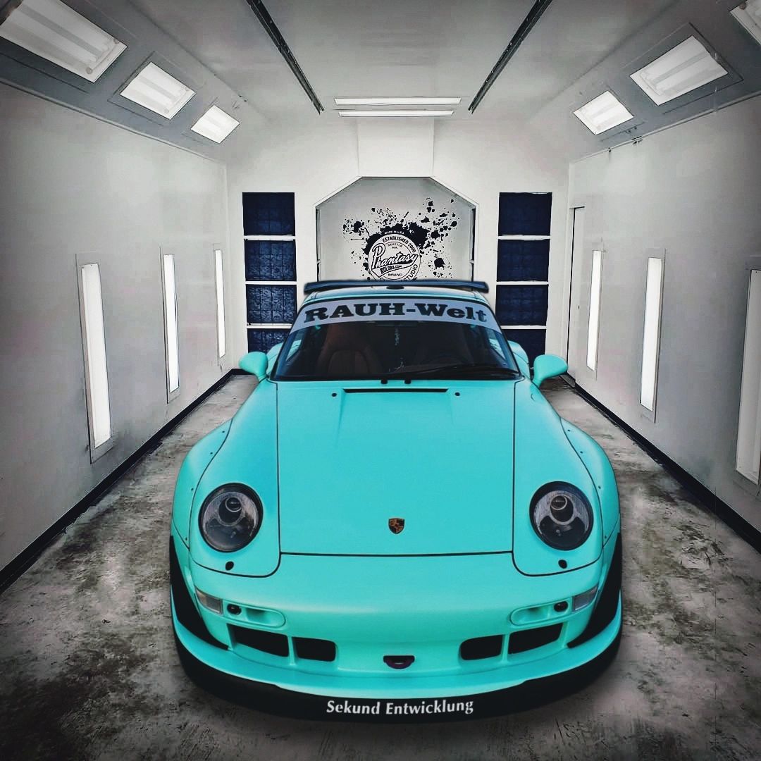 TIFFANY BLUE RWB PORSCHE 993 AT PHANTASY KOLORS