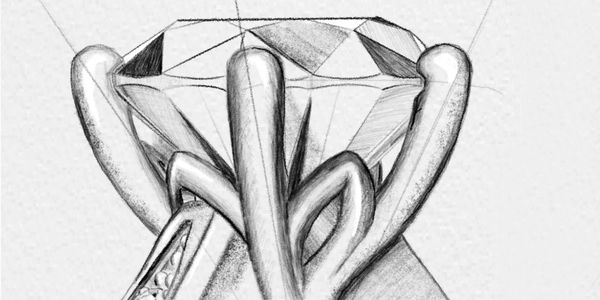 Sketch of Royal Coster 201 Diamond Cut