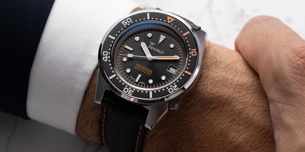 Squale watch on a male wrist