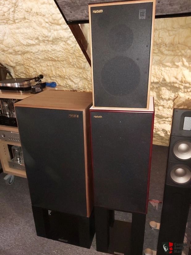 used harbeth speakers