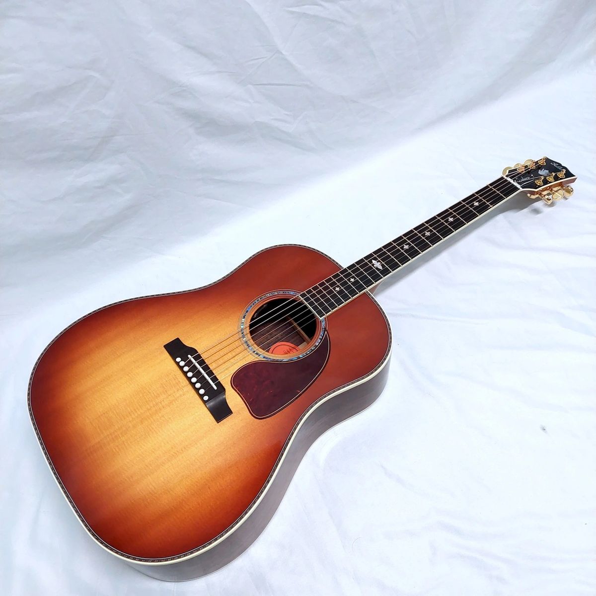 Gibson J45 Deluxe Rosewood Acoustic Guitar Rosewood Burst + Hard Case