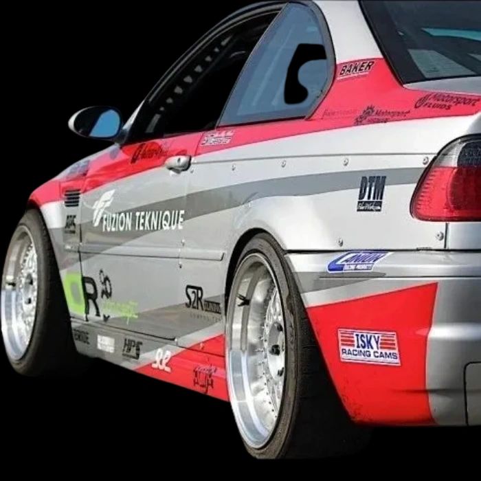 BMW E46 M3 OEM Style Rear Over fenders