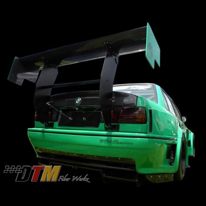 BMW E30 GT Club Spec Race Spoiler Wing 66"