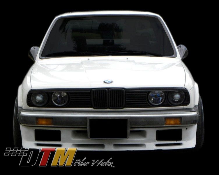 BMW E30 ES Front Apron for (Metal/Diving Bumper)