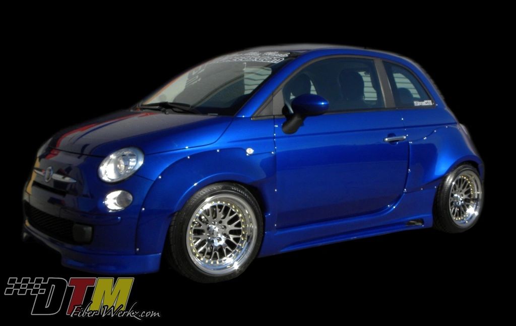 Fiat 500 POP DTM Widebody Kit