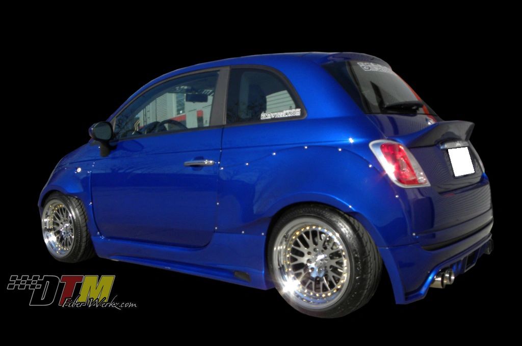 Fiat 500 DTM Side Skirts