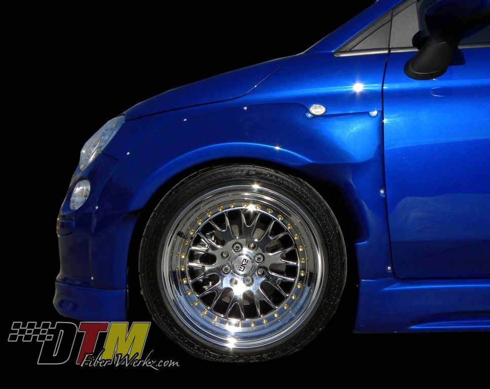 Fiat 500 POP DTM Widebody Fenders